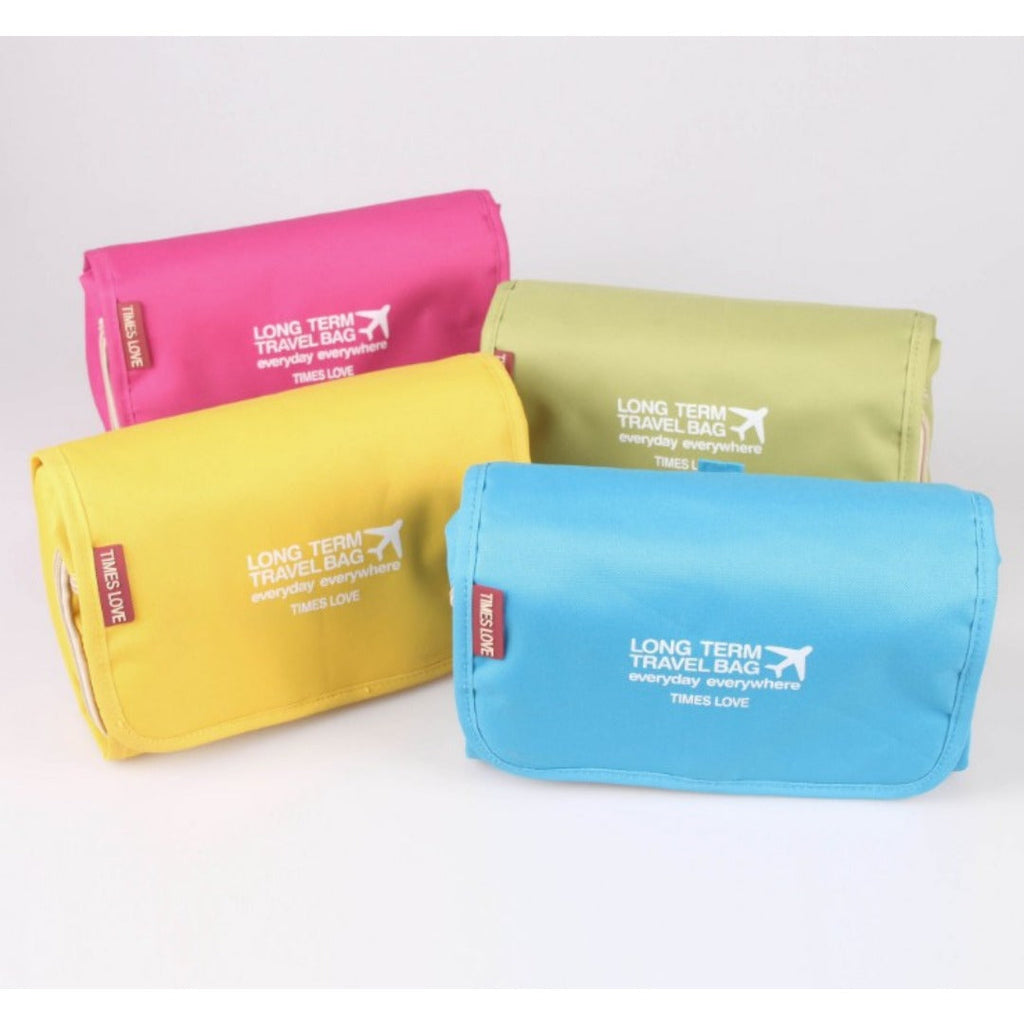 Outdoor Travel Toiletry Bags,Waterproof 3-in-1 Foldable Wash Bag, Makeup Hook Storage Bag, Toiletry Bag organizer, - SJB-DIAMOND ELITES