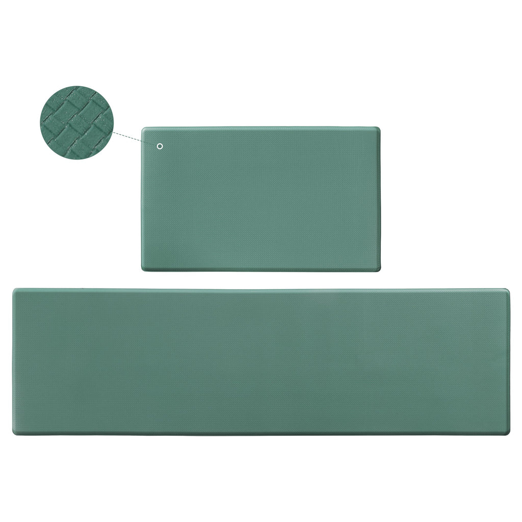 Kitchen Floor Mat Two-piece Set Of Non-slip, Waterproof And Easy To Scrub For Home, Kitchen Pi-Mart