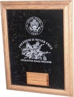 Awards Display Case for medal pulse photos The Military Gift Store