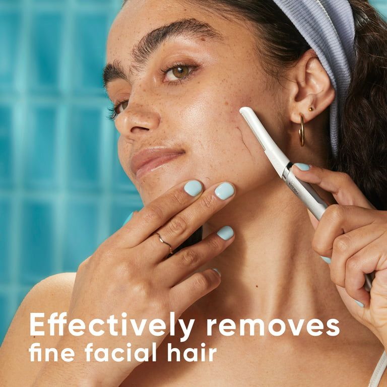 Gillette Venus Female Facial Razor, Exfoliating Dermaplaning Tool for Face, 2 Blade Refills, White EasyOptionXY LLC