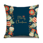 Santa Printed Cushion Sofa Cushion Home Furnishing Pi-Mart