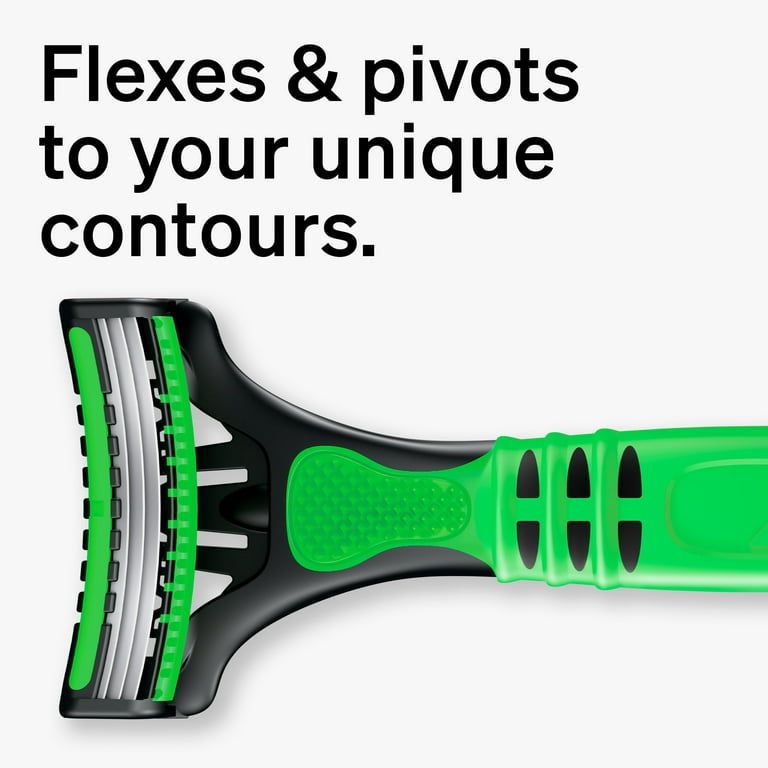 Schick Xtreme 3-Blade Sensitive Men's Disposable Razors, 8 Ct, Formulated With Aloe, Fights Skin Irritation EasyOptionXY LLC