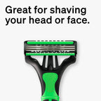 Schick Xtreme 3-Blade Sensitive Men's Disposable Razors, 8 Ct, Formulated With Aloe, Fights Skin Irritation EasyOptionXY LLC