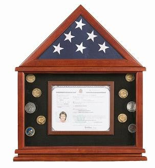 Certificate Holder - 5x9 flag The Military Gift Store