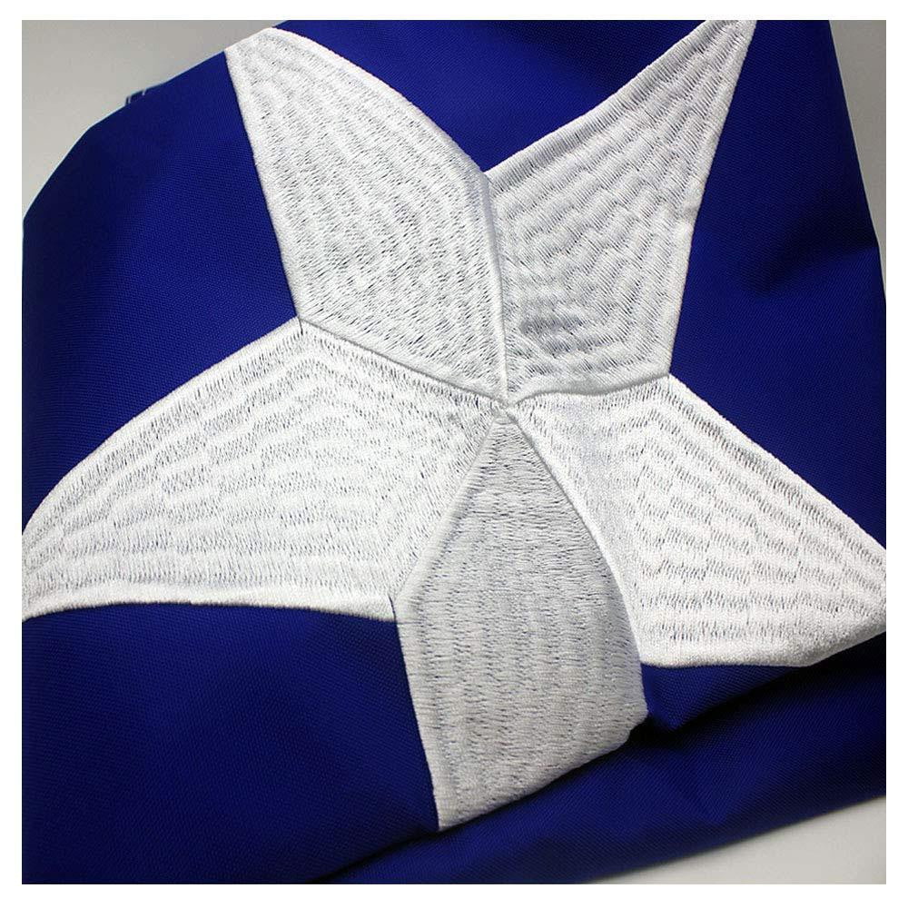 Texas State Flag 3x5 Ft with Embroidered Stars, Sewn Stripes and Long Lasting 420D Nylon The Military Gift Store