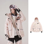 Loose Warm Windproof Waterproof Ski Suit For Men And Women Pi-Mart