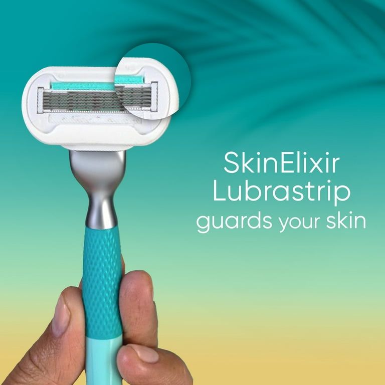 Venus Miami Sunrise Deluxe Smooth Sensitive, 1 Women's Razor, 2 Refills EasyOptionXY LLC