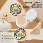 Beauty CC Cream Concealer Foundation With Mirror Powder Puff