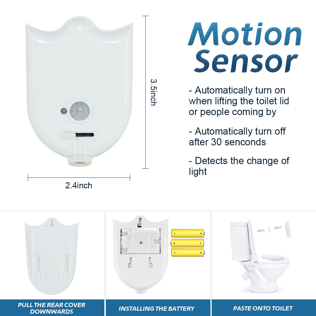 Projection Induction Projection Toilet Light Pi-Mart