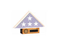 Flag Connections Oak Pedestal for flag case, flag case Pedestals The Military Gift Store