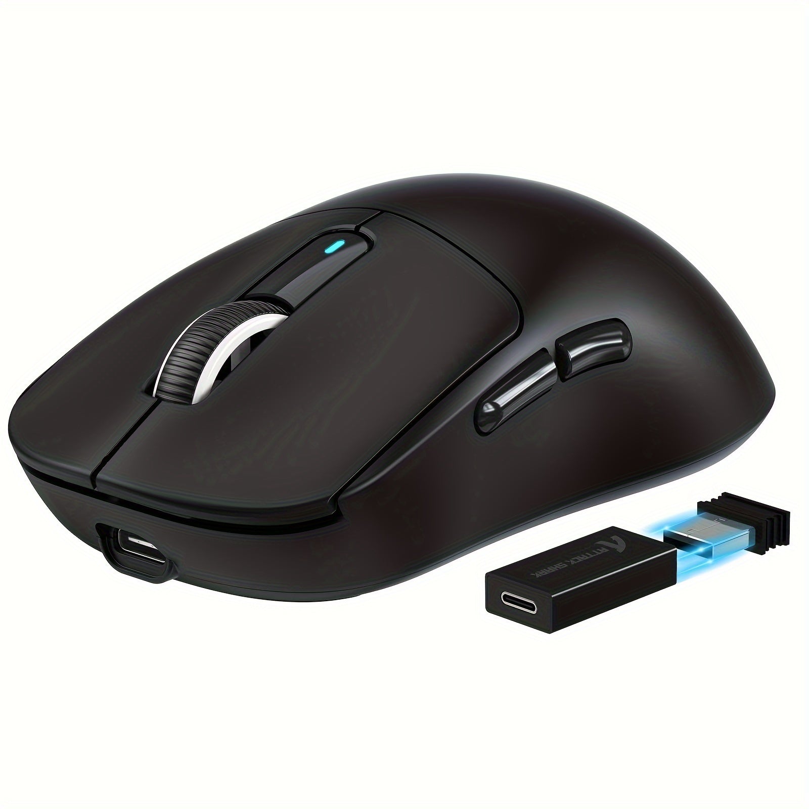 ATTACK SHARK X3PRO 4K/8K Lightweight Wireless Gaming Mouse with Tri-Mode (Wired/2.4GHz/BT), PAW3395 Optical Sensor, Up to 26K DPI, Kailh GM8.0 Switch, Long Battery, 7 Buttons for PC/Laptop/Win Lootquake LLC