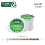 Green Mountain Coffee Wild Mountain Blueberry Keurig Single-Serve K-Cup pods, Light Roast Coffee, 24 Count