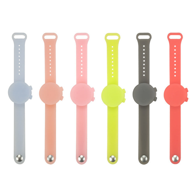 Outdooor Silicone Wristband Hand Sanitizer Disinfectant Bracelet Pi-Mart