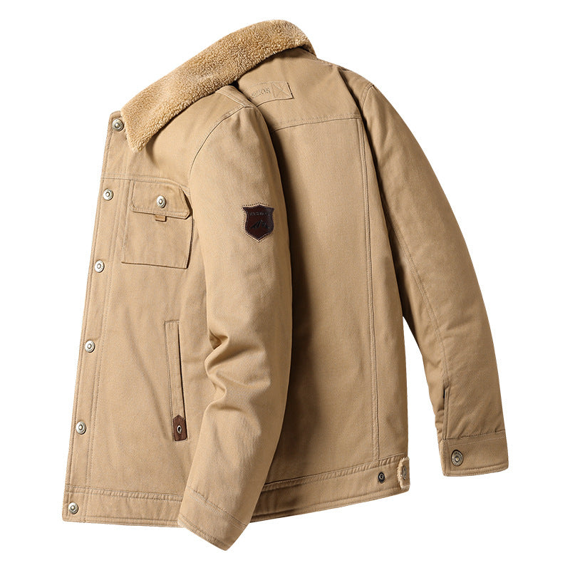 New Flying Casual Top Fashion Versatile Workwear Coat Male Pi-Mart