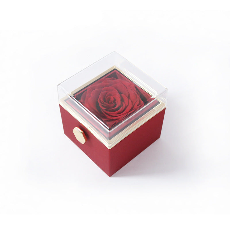 Acrylic Ring Box Valentine's Day Proposal Confession Pi-Mart