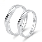 Moissanite Engagement Couple Couple Rings