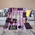 1pc To My Daughter Letter Blanket I Will Always Be There To Support You Love Mom, Women's Blanket Birthday Gift Winter Warm Blanket For Daughter Lootquake LLC
