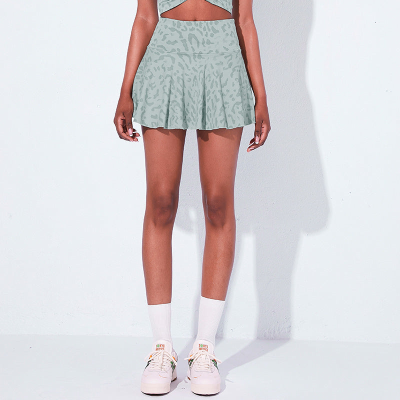 Women's Fashion Personality Half-body Sports Skirt Tennis Suit Pi-Mart