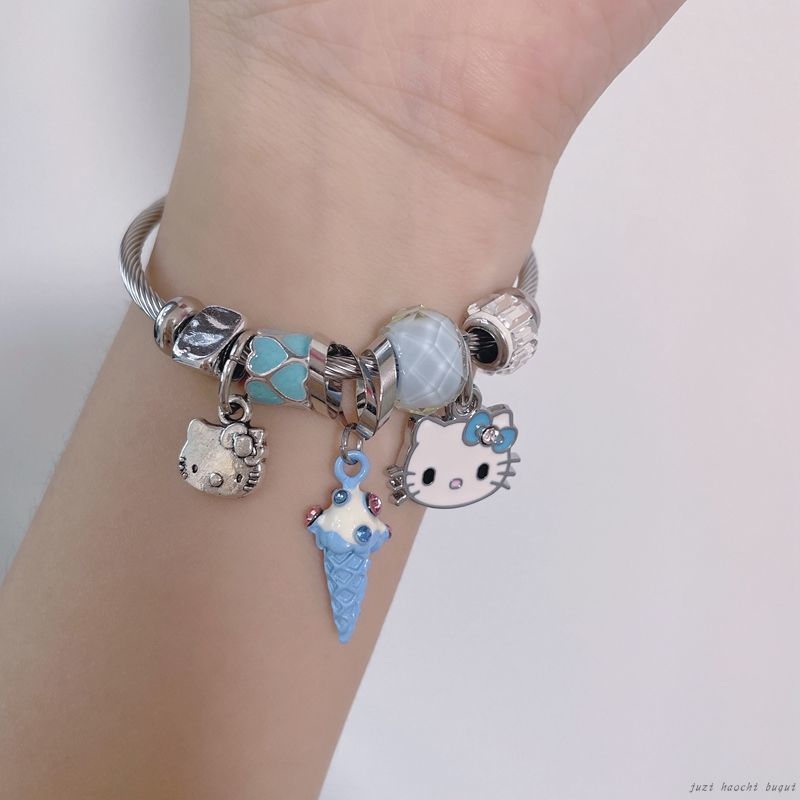 Crystal Love Beaded Bracelets Pi-Mart