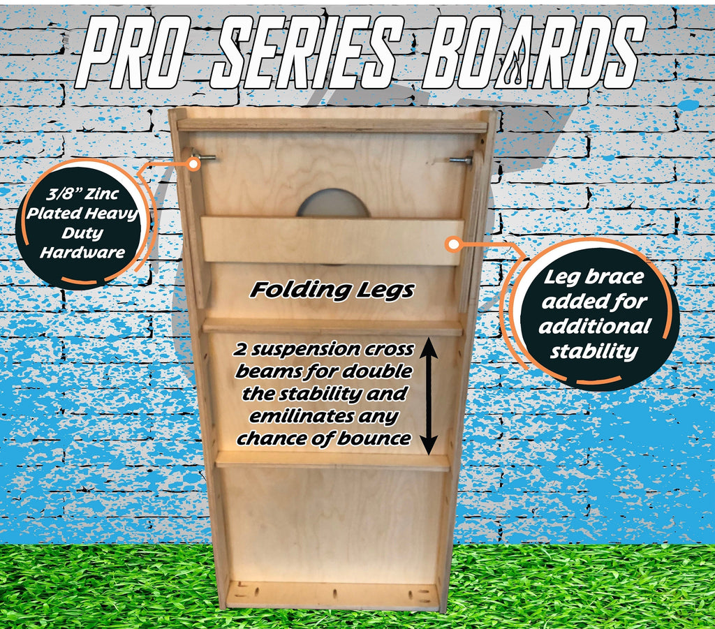 Custom Irish Family Cornhole Boards - SJB-DIAMOND ELITES