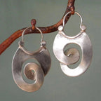 Spiral Design Ear Ring Retro Geometry Pi-Mart