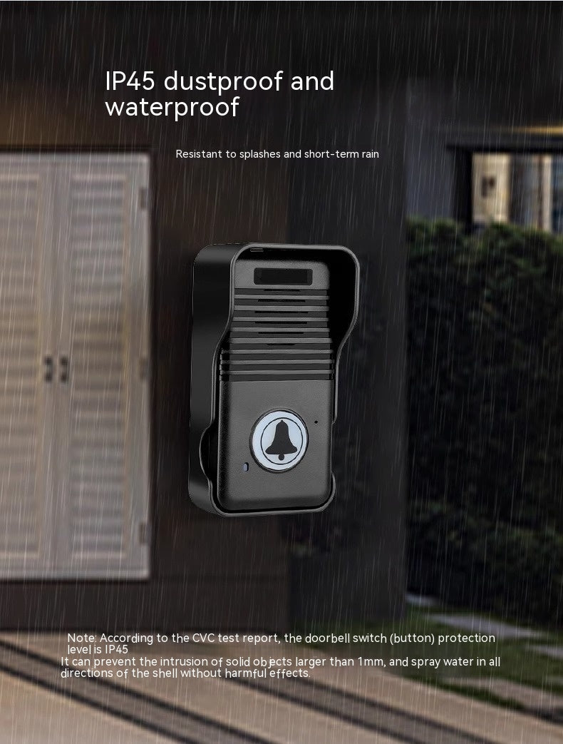 Wireless Voice Intercom Doorbell Two-way Intercom Pi-Mart