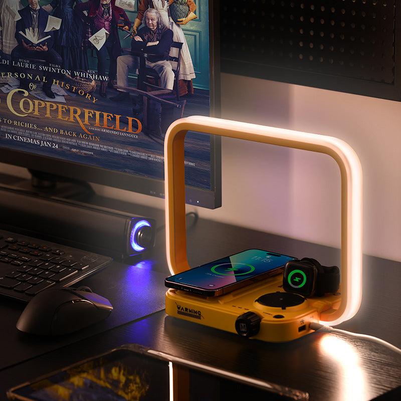Multifunctional Wireless Charger Small Night Lamp Creative Pi-Mart