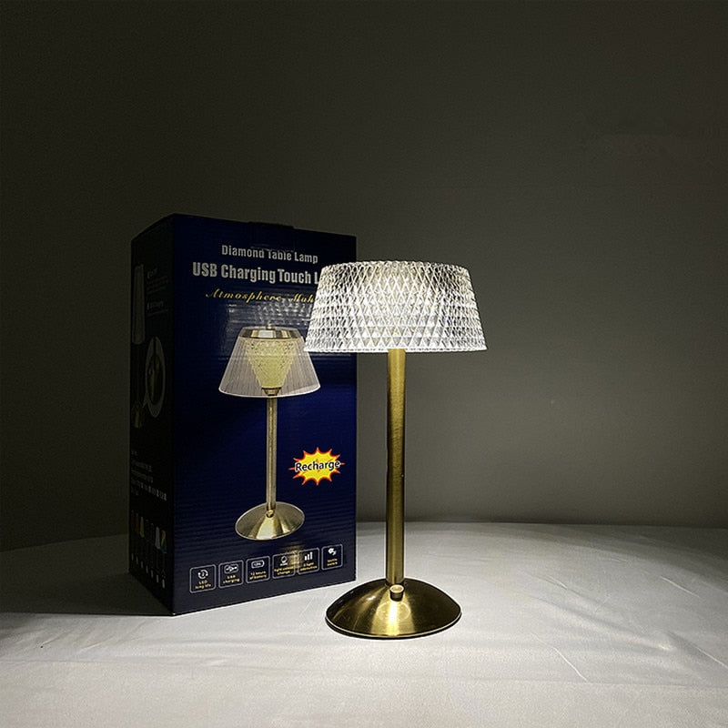 3Color Dimming Table Lamp - SJB-DIAMOND ELITES