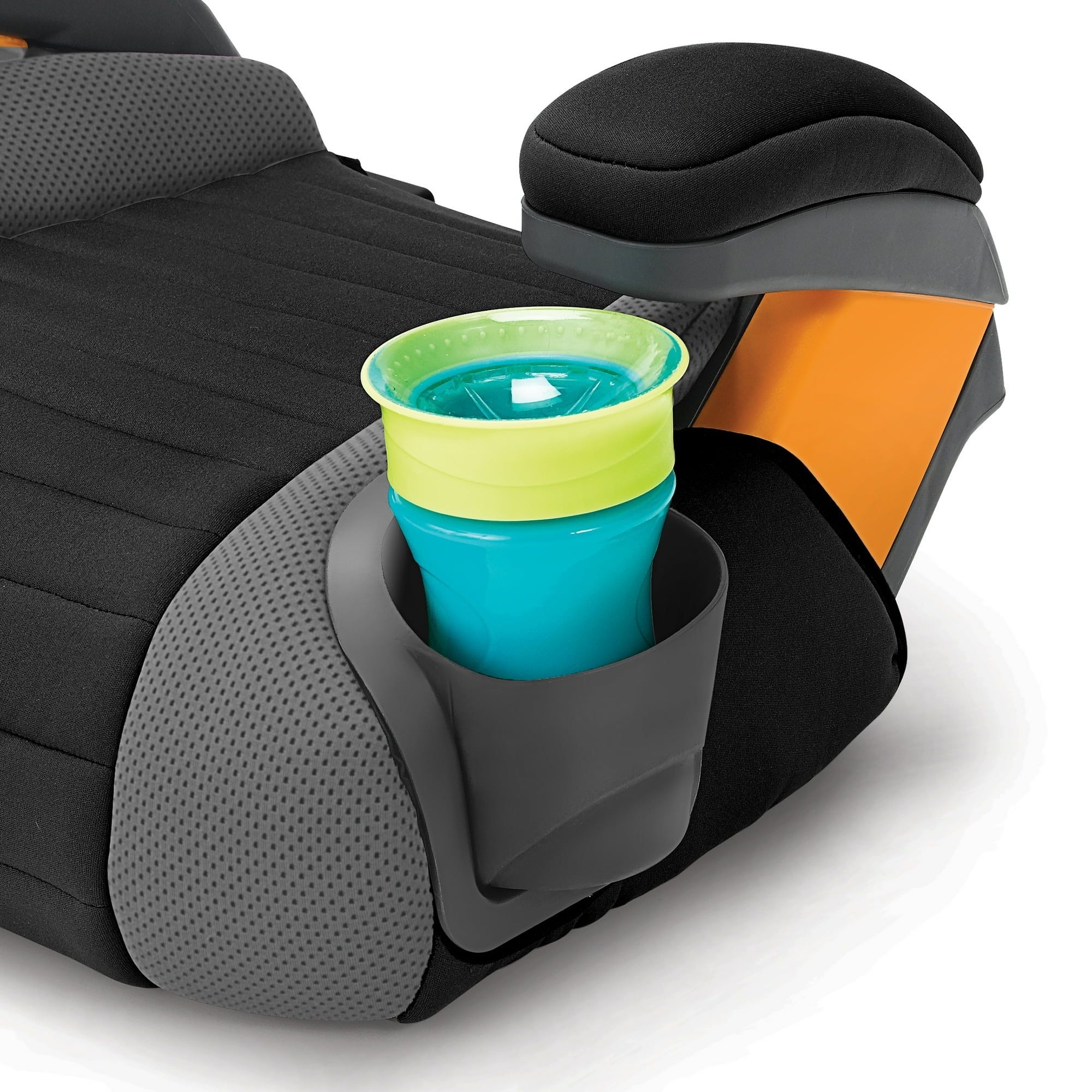 Chicco GoFit Backless Booster Car Seat - Shark (Black/Grey) EasyOptionXY LLC