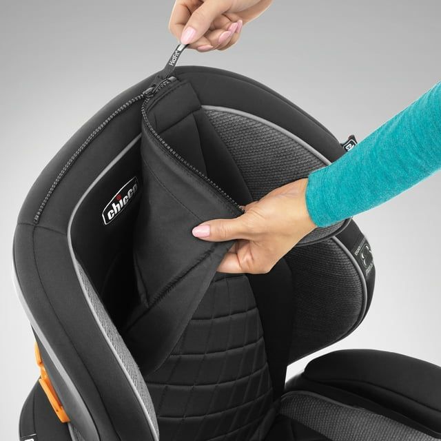 Chicco KidFit Zip Plus 2-in-1 Belt Positioning Booster Car Seat - Taurus (Black/Grey) EasyOptionXY LLC