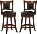 Ergonomic Swivel Bar Stools Set of Two Lootquake LLC