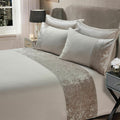 Pressed velvet panel duvet cover Pi-Mart