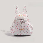 Cute small backpack for girls teens, floral canvas backpack, cute girl backpack, commuter versatile school bag for girls