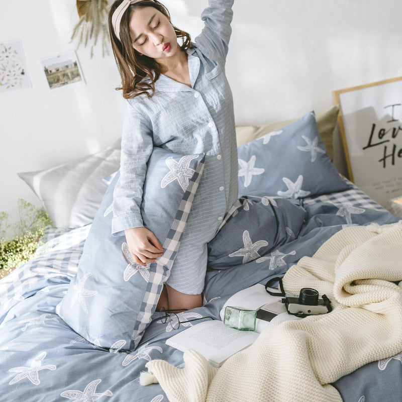 Pineapple double duvet cover spring and summer Pi-Mart