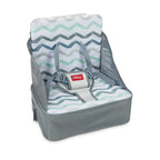 Nuby Easy Go Booster Seat with Adjustable Safety Straps and Harness, Gray , Unisex EasyOptionXY LLC