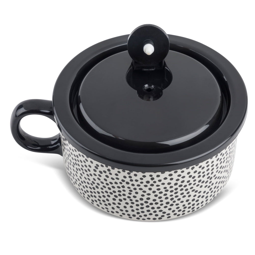 Thyme & Table Stoneware 23oz Dot Soup Mug EasyOptionXY LLC