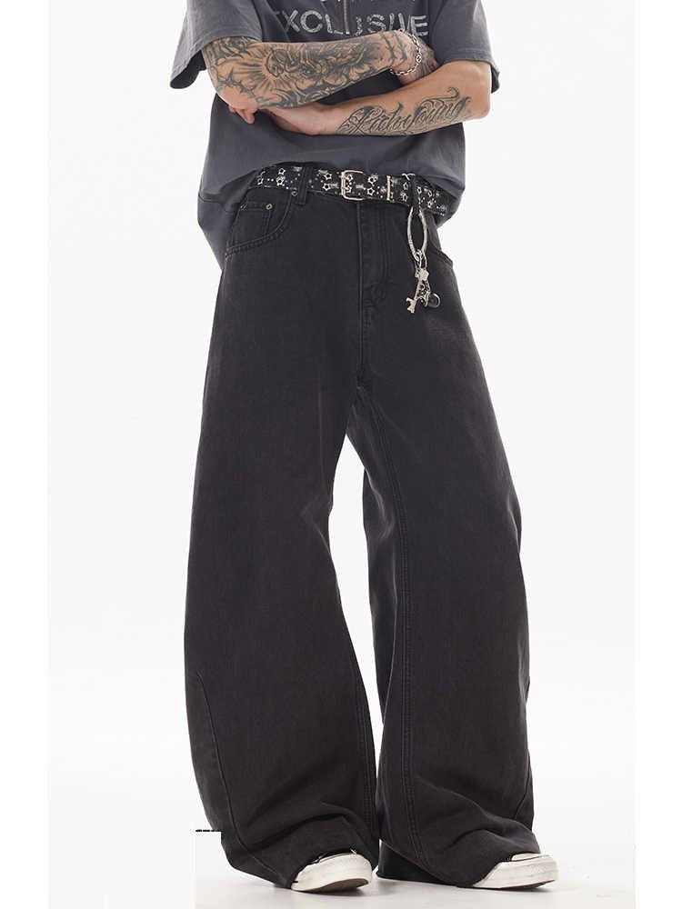 High-grade American Washed Jeans Men's All-match Lootquake LLC