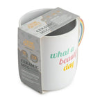 Thyme & Table Beautiful Day Ceramic Coffe Mug, 20 fl oz EasyOptionXY LLC