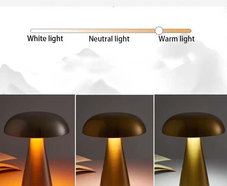 Retro New Bar Table Lamp Rechargeable Learning Special Touch Eye Protection Bedroom Desktop Reading Atmosphere Night Light Pi-Mart