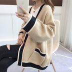 Women's Tops Sweaters Knitwear Loose Jackets Pi-Mart