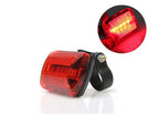 Bicycle Tail Light 5LED   2Laser Pi-Mart