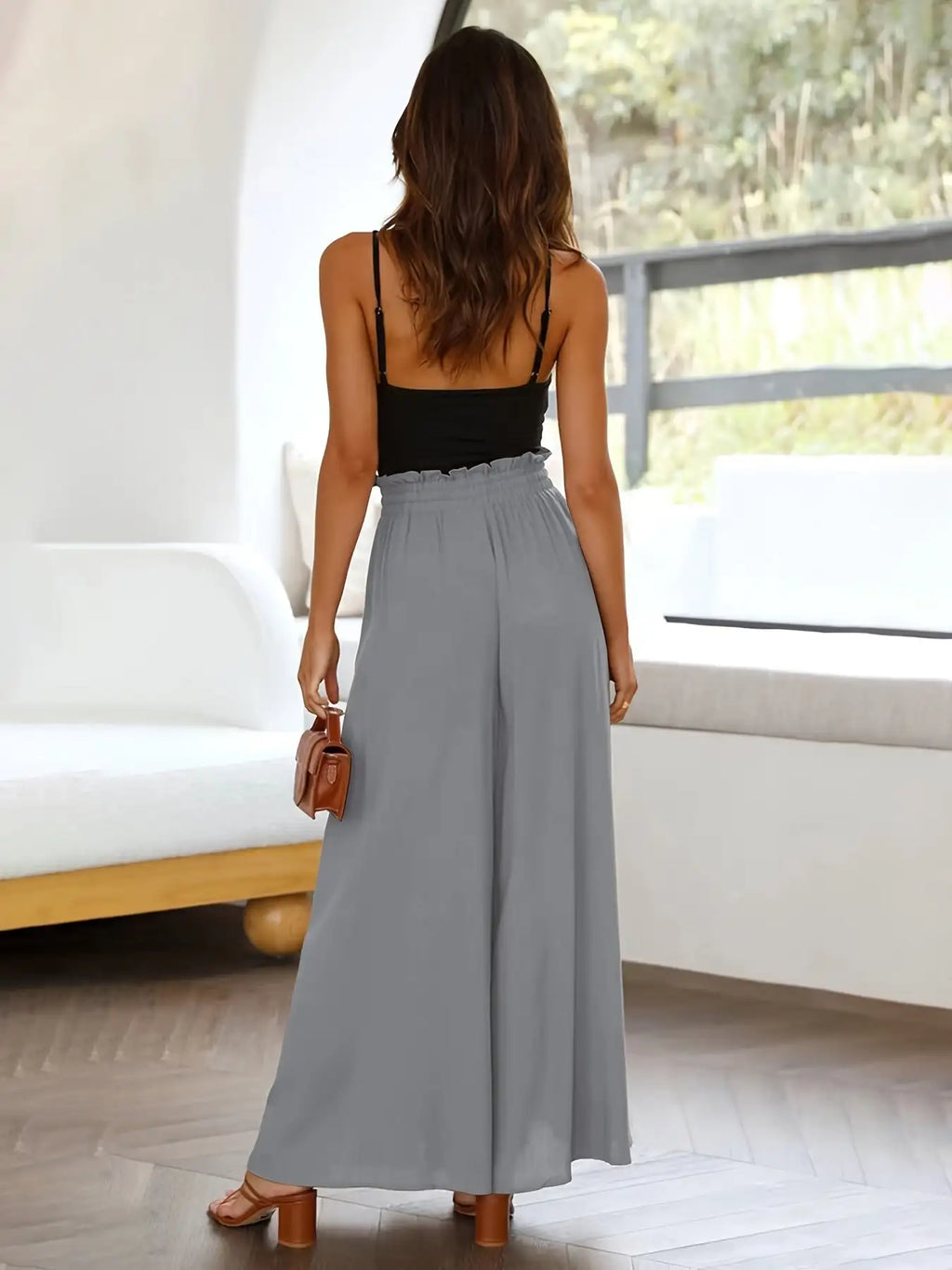 Ladies' Casual Wild Wide-leg Pants - SJB-DIAMOND ELITES