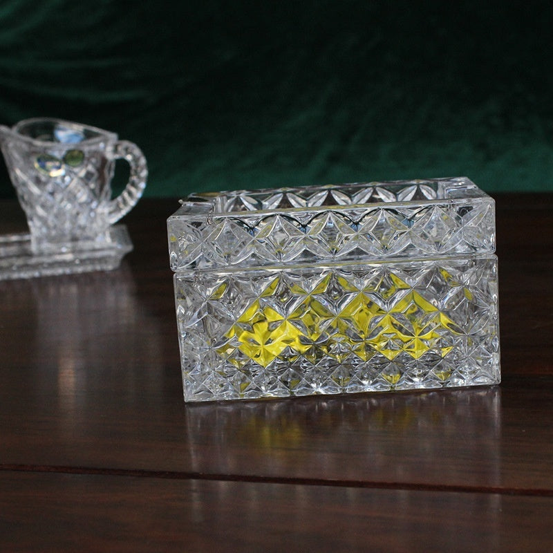 Bohemian Crystal Ashtray For Men's Gifts Pi-Mart