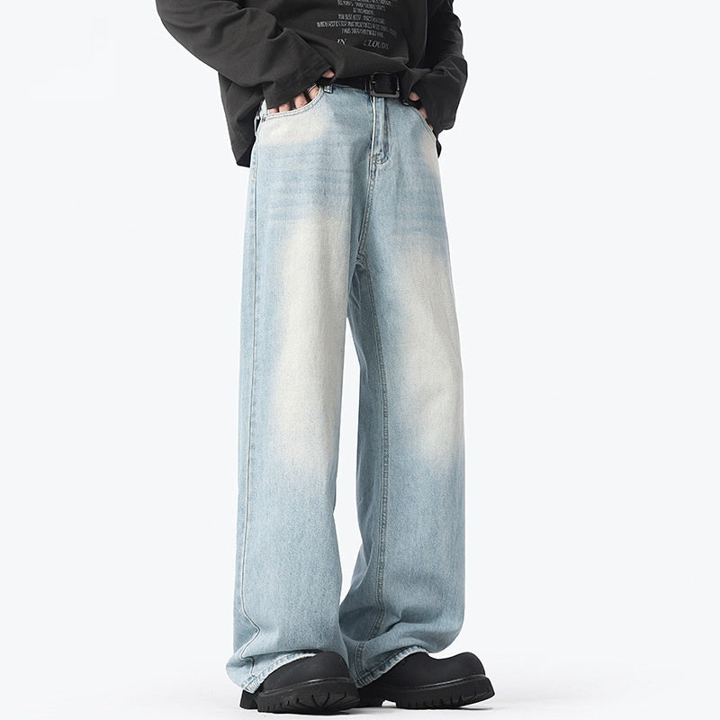 Autumn And Winter American High Street Retro Washed Jeans Lootquake LLC