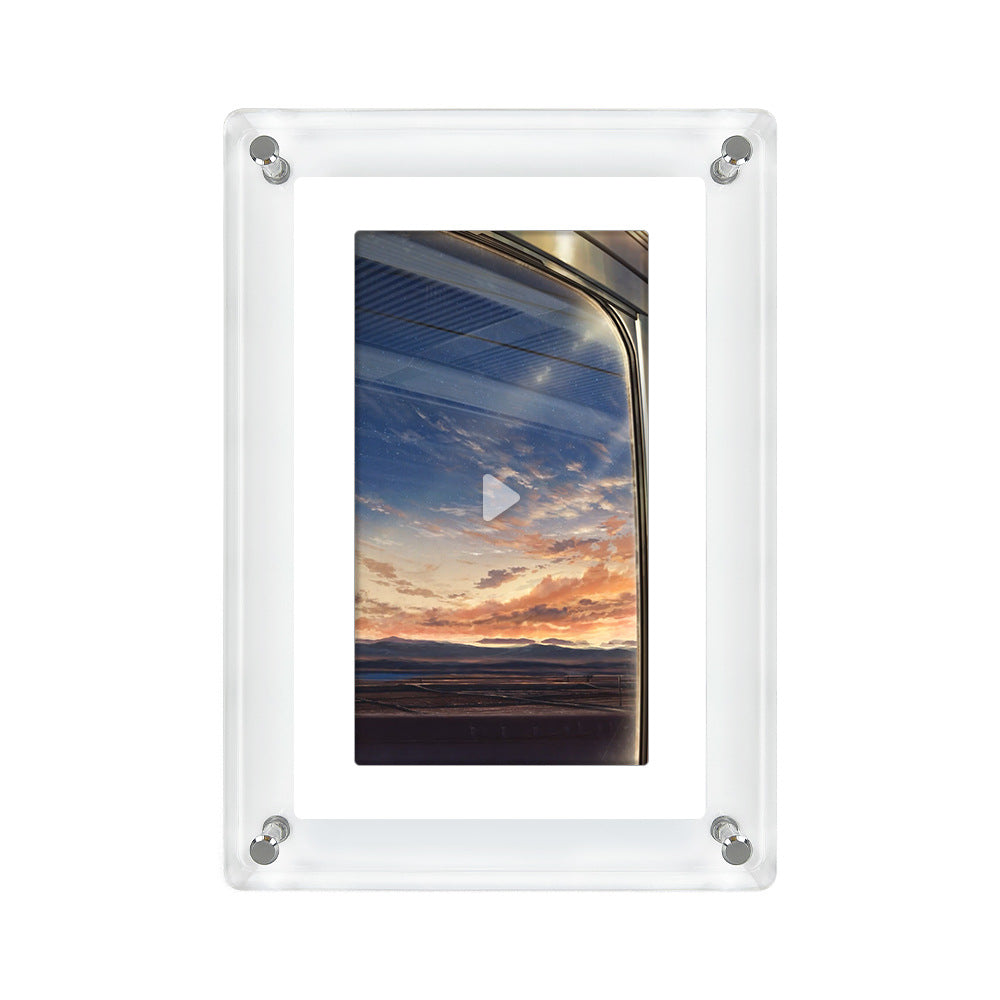 5-inch Acrylic Digital Photo Frame Decoration Pi-Mart