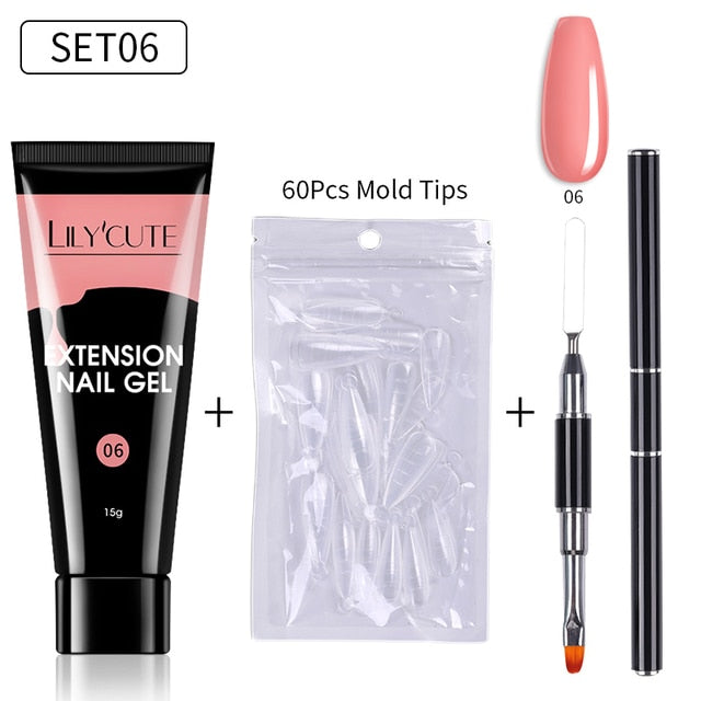 Extension Gel Set - SJB-DIAMOND ELITES