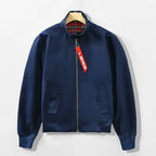 European Stand Collar Fashion Slim Casual Coat Jacket Men