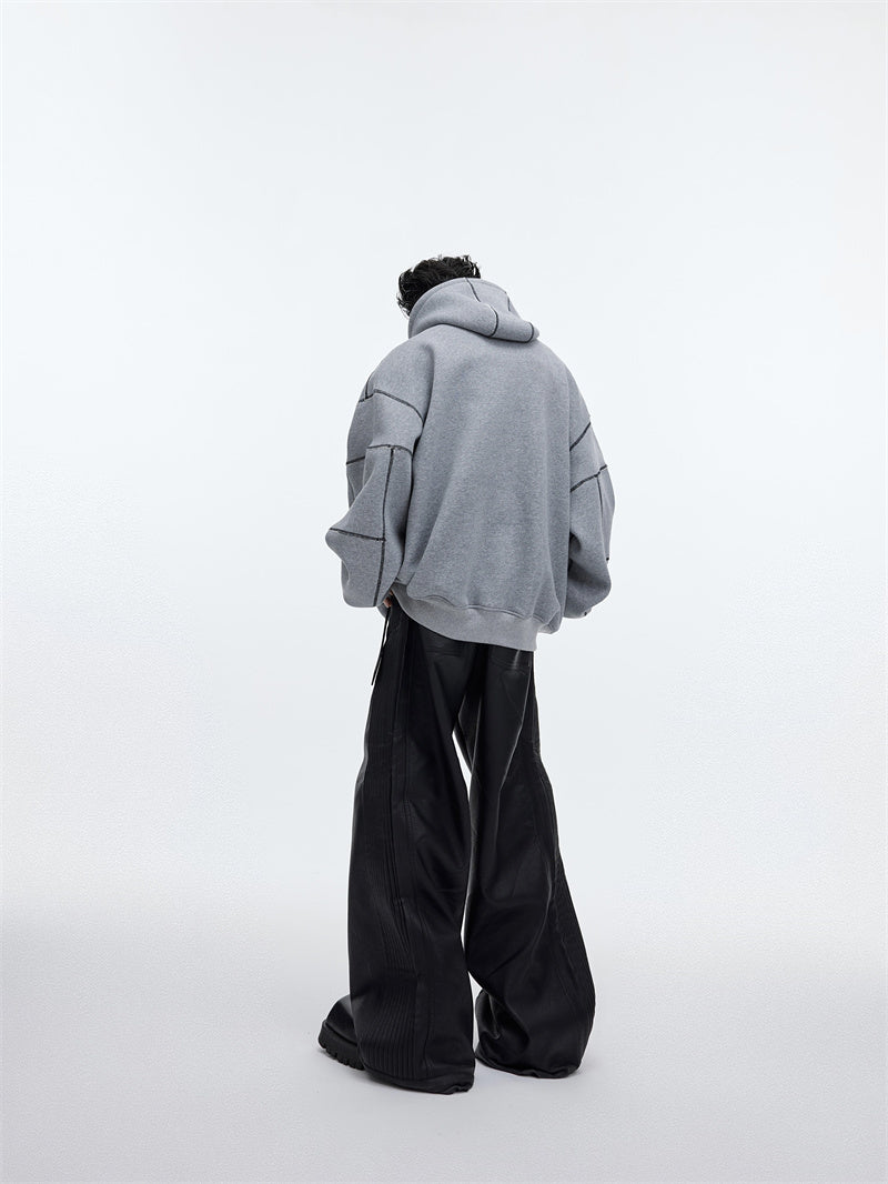 Men's Three-dimensional Fleece Hoodie Pi-Mart