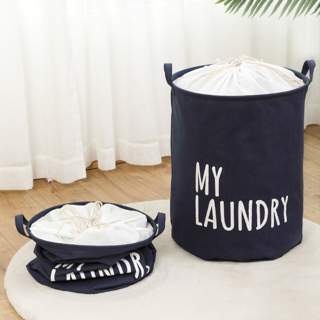 Clothes dirty clothes basket, large capacity bundle quilt clothes storage bag, waterproof and moisture-proof packaging bag household, fabric laundry bag - SJB-DIAMOND ELITES