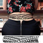 57 Sheets Temporary Tattoo Stickers Set Waterproof Temporary Tattoo Waist Arm Modern Stylish Big Black Tattoos For Womens Mens Stevvex